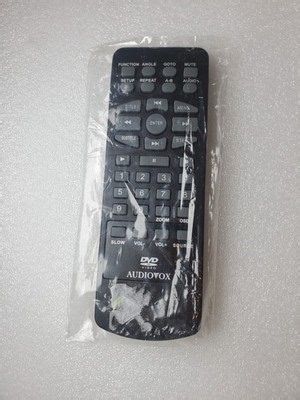 AUDIOVOX 13651570 DVD Video Player OEM Replacement Black Genuine Remote Control | eBay