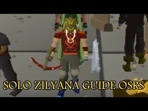 [OSRS] SOLO Commander Zilyana Guide For NOOBS