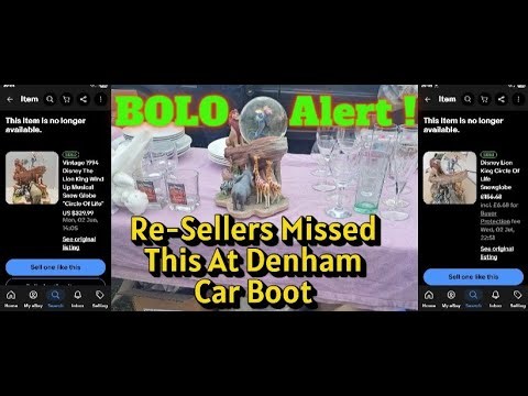 THIS SELLS FOR CRAZY MONEY !! Epic ITEMS at DENHAM CAR BOOT and I FOUND THEM with HUGE RETURNS