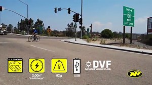 NiteRider Swift 300 Lumens USB Rechargeable Road Commuter LED Bike Light Water Resistant Compact Lightweight Bicycle Headlight, LED Front Light Easy to Install Men Women Kids Cycling Safety