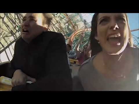 Hilarious roller coaster breakup