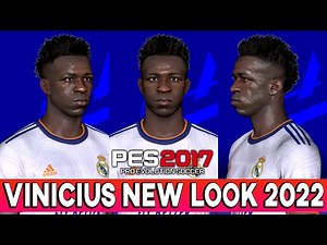PES 2017 VINICIUS JR NEW FACE & HAIRSTYLE