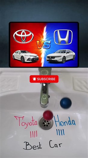 Toyota vs Honda — Who Dominates? #automobile #toyota #honda
