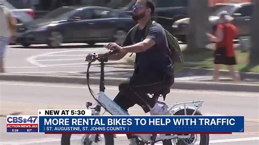 St. Augustine prepares to roll out new bike share program to reduce traffic congestion