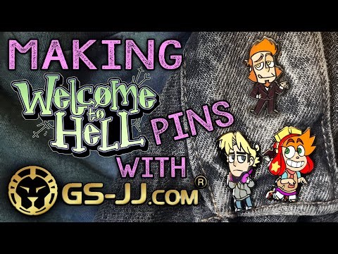 Making W2H Enamel Pins! (with GS-JJ)