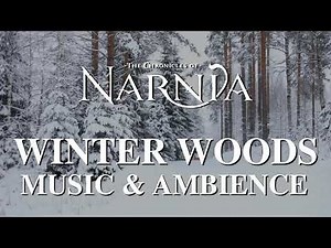 Chronicles of Narnia | Winter Woods Music & Ambience - Relaxing Music with Sounds of Winter