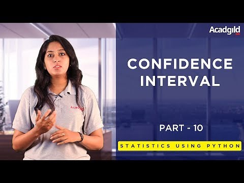 Statistics Using Python Tutorial Part 10 | Confidence Interval Statistics - Examples | Data Science