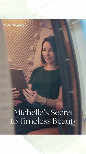 Michelle’s plus-one wasn’t on the red carpet… it was in the oxygen chamber 😆 Step into O₂Springs Hyperbaric Oxygen Therapy (HBOT) – now available at Healthsprings Medispa. ✨ Why Michelle loves HBOT: •⁠ ⁠Increases oxygen delivery to every cell for better recovery and energy •⁠ ⁠Supports natural skin renewal and collagen production •⁠ ⁠Helps reduce inflammation and fatigue •⁠ ⁠Promotes mental clarity and sharper focus 🌿 Introductory First Trial for 60 mins: $199 nett (1 pax) | $150 nett each (2 