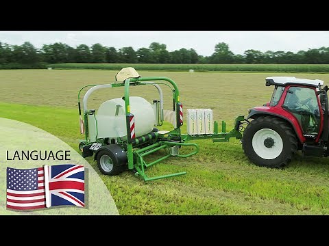 KRONE EasyWrap – trailed bale wrapper for professionals