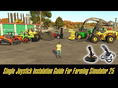 How To Set Your Single Joystick For Farming Simulator 25 || Tutorial ||