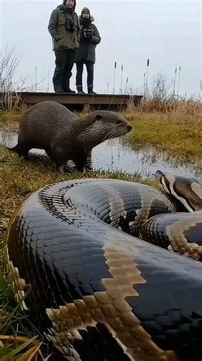 Rv choudhary on Instagram: "Python vs electric eel 😦🐍 #wildlife #animals"