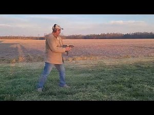 Firing a MAC-11 Machine Pistol (Military Armament Corporation Model 11)