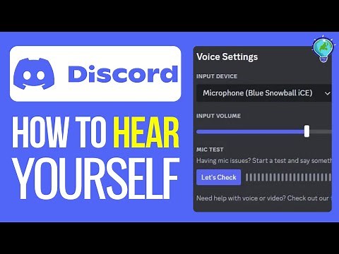 How to Hear Yourself in Discord (2024) - Voice & Audio Check