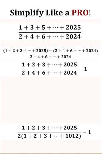 A Simple Way to Simplify