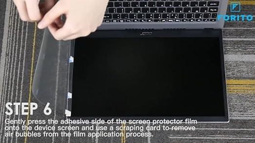 Anti Blue Light  Screen Protector Installation Guide