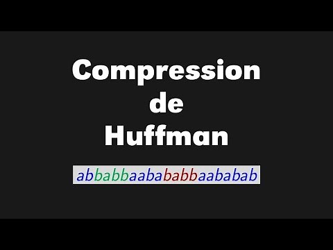 Algorithme de compression de Huffman