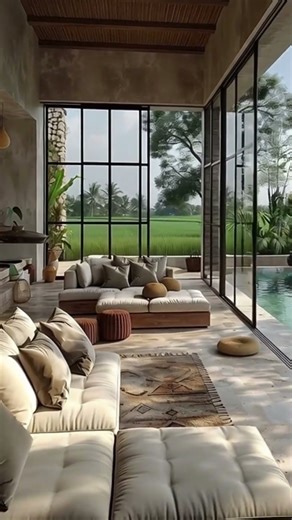 Infinity Pool Views🌴Luxury Villa Overlooking Endless Rice Fields 🌴