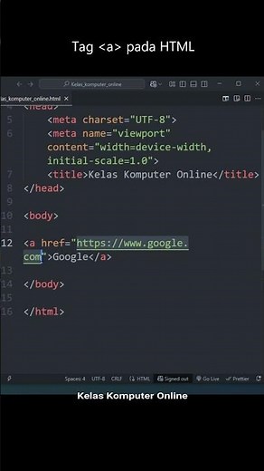 Learn HTML for Beginners: Understanding the a href Tag and Its Functions #coding #programming