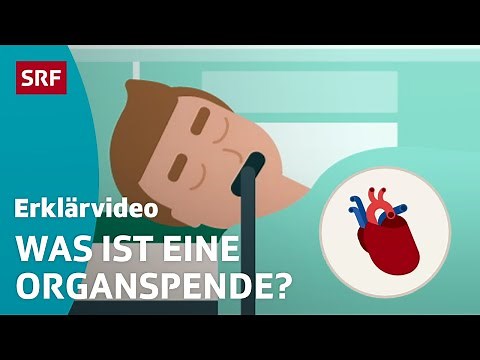 Organspende & Transplantation – einfach erklärt | Kindervideos | SRF Kids