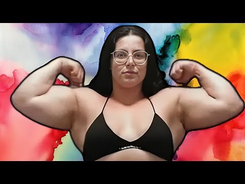 The Biggest girl bodybuilder & powerlifter Lisa female physique | fbb warriors
