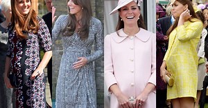 Kate Middleton grávida: relembre seu estilo do 1º ao 9º mês