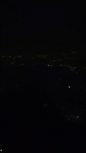 Outside Night View from Flight Window ✈️ | Bengaluru to Kolkata | Spicejet | Indigo | Air India
