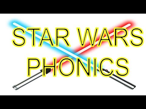 STAR WARS ABC PHONICS! Pre-school sounds and letters Star Wars style!
