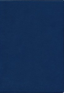 LSB Inside Column Reference Bible--soft leather-look, midnight blue (indexed)