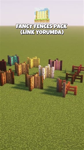 Minecraft Çit Pack! #minecraft #minecraftshorts #shorts #texturepack #fypシ #fyp #keşfet #fypage