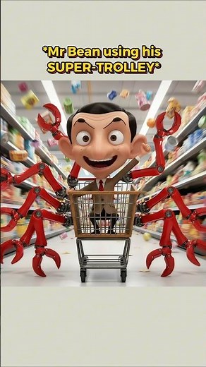 Mr Bean SUPER-TROLLEY
