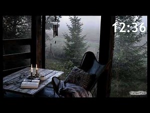 25-Minute Reading Timer • Cozy Room, Soft Piano & Nature View