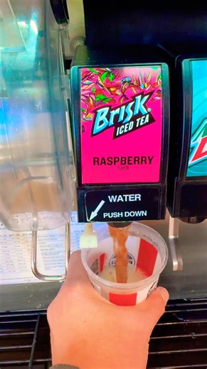 Tutorial How to Make Arnold Palmer at KFC Soda Fountain Machine | Mix Lemonade + Ice Tea￼