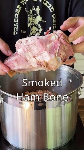 Got leftover ham bone? Make this Easy Homemade Pinto Beans