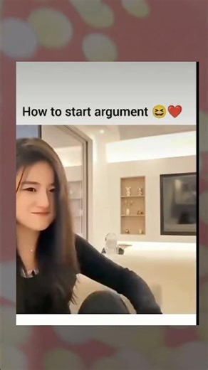 How to start argument🙂❤️