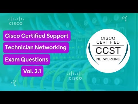 Certified Support Technician Networking (CCST) - Practice Test Questions Vol. 2.1