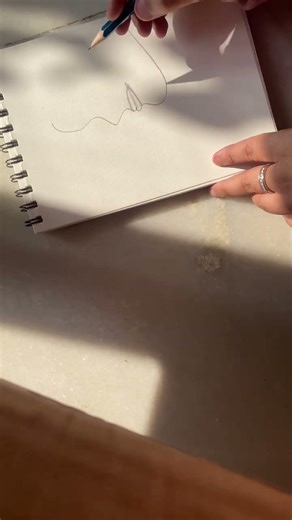 Easy human side face drawing for beginners. #drawing #tutorial #drawingbeginners #arttutorial