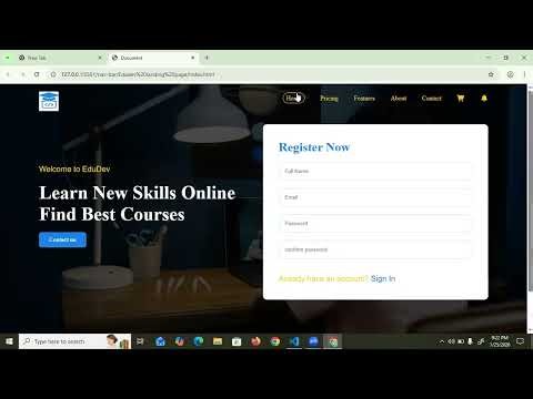 Navbar Hover Effect Using CSS