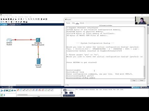 Fiber Optics Modules in Packet Tracer - Router, Switch and Server
