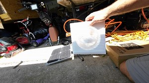 Watch SUN ENERGISE Solar Powered Fan Pro, 20W Solar Panel on Amazon Live