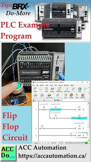 Do-More PLC Example Program Flip Flop
