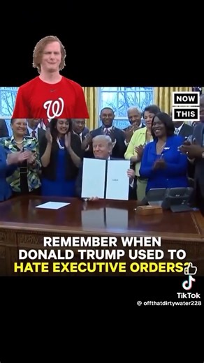 Eat your own words. #Trump #incompetent #ExecutiveOrder #Republicans #GOP | Carlos Marroquin