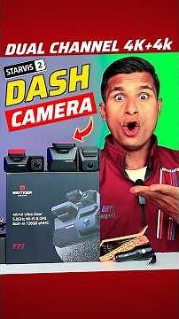 The Ultimate 4K+4K HDR DashCam | Capture Every Detail With Redtiger F77 | Dual Starvis 2 DashCam