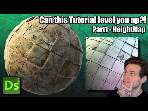 Cracked Tile Floor Tutorial - Part1