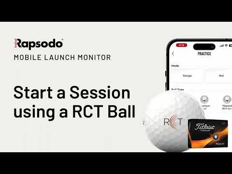 Rapsodo MLM: Using a RCT Ball