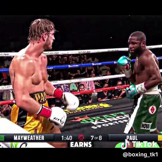 Logan Paul vs Floyd Mayweather Boxing Match Highlights