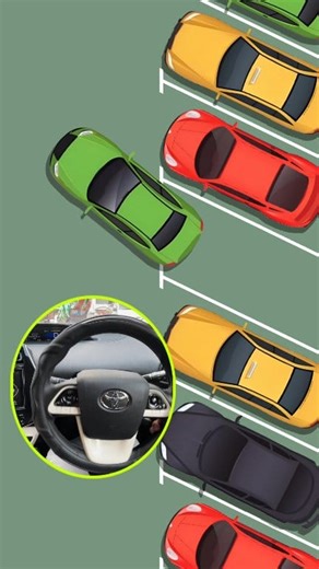 2.6M views · 28K reactions | Many new drivers struggle to keep their car properly within the lines while angle parking. This short video shows an easy trick to park perfectly every time.  Follow Tazu With Driving for more driving tips and animation videos! #TazuWithDriving #AngleParking #DrivingTips #CarParking #LearnDriving #ParkingTricks #DrivingLesson #NewDrivers | Tazu with driving | Facebook