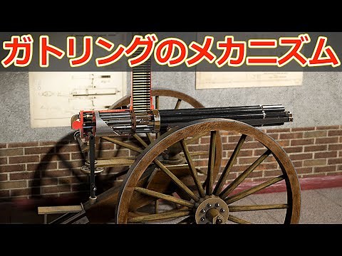 【実銃解説】誰でも分かる！ ガトリングガンのメカニズム World of Guns: Gun Disassembly