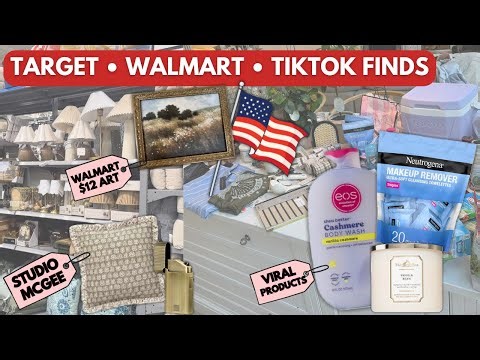 My Massive US Shopping Haul 🇺🇸 VIRAL TikTok Finds + Must-Have Target & Studio McGee