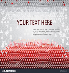 Abstract Background Colorful Red Triangle Copy Stock Vector (Royalty Free) 300642179 | Shutterstock