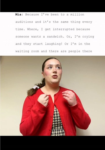 Mia's Passionate Monologue from La La Land